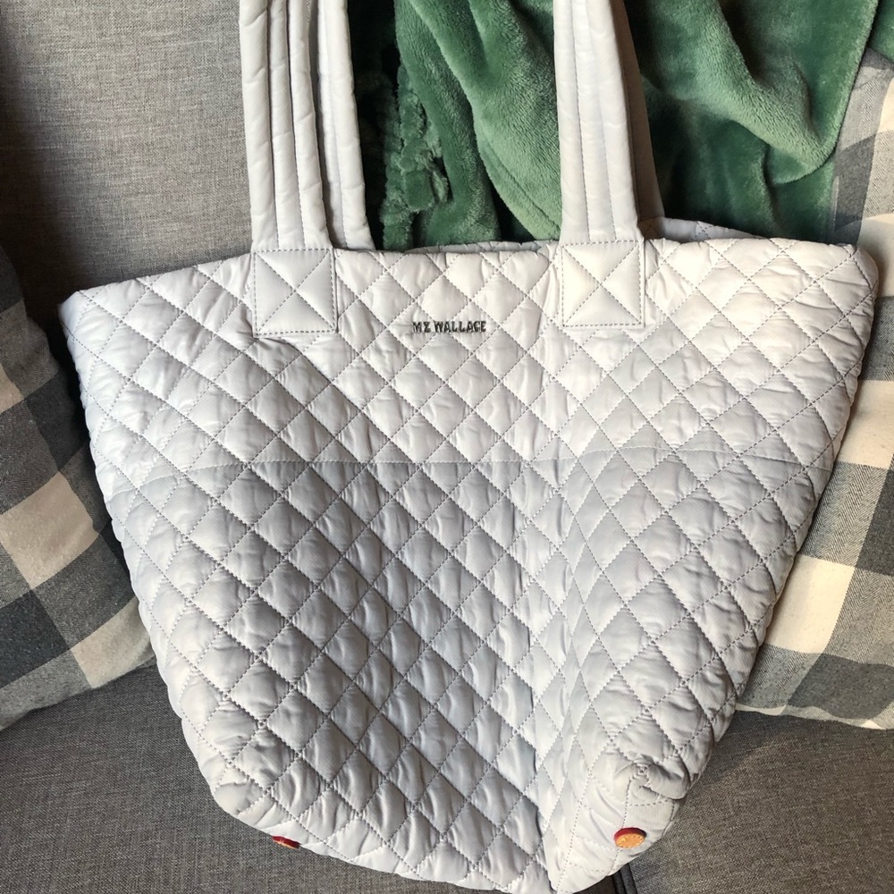 Mz Wallace medium metro tote w dust bag and pouch